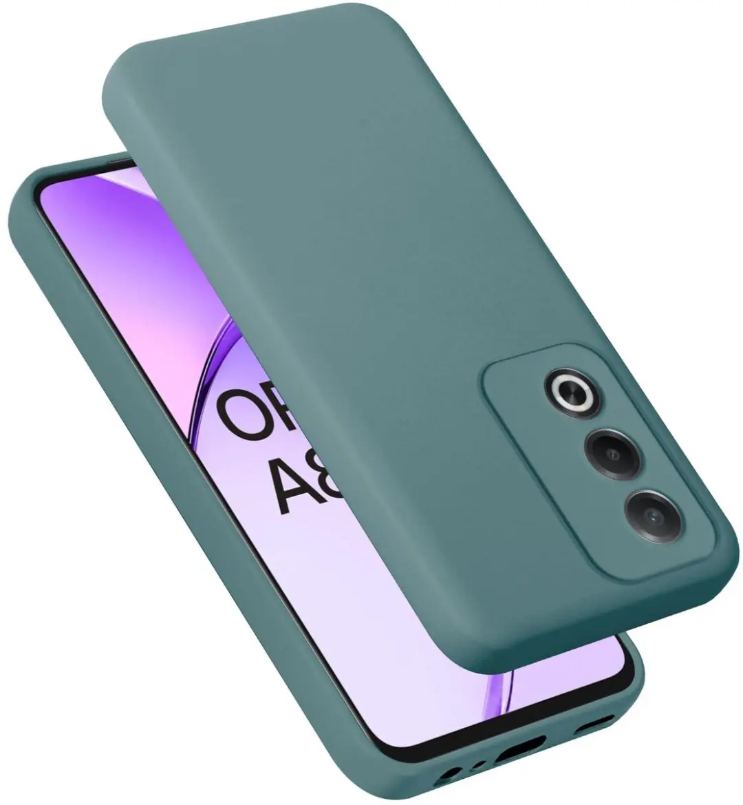 Cadorabo Hoesje geschikt voor Oppo A80 in LIQUID GROEN