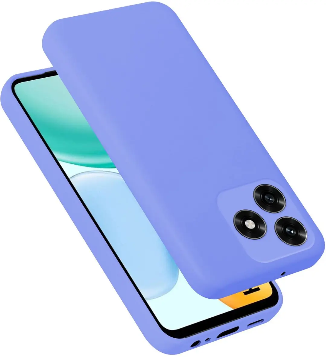 Cadorabo Hoesje geschikt voor Honor X5C Plus / X5C Case in Liquid Lichte Paars B