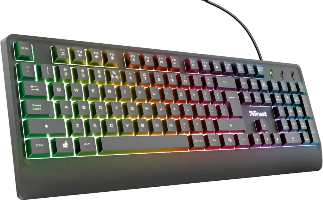 Trust Ziva Toetsenbord USB 24099 - Zwart