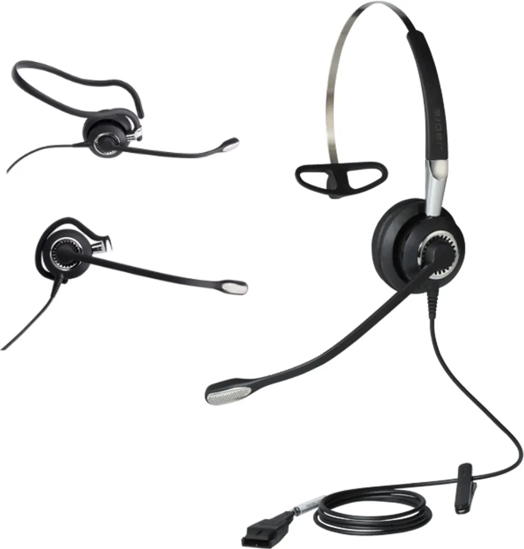 Jabra BIZ 2400 II Mono Headset 2406-820-205 - Zwart