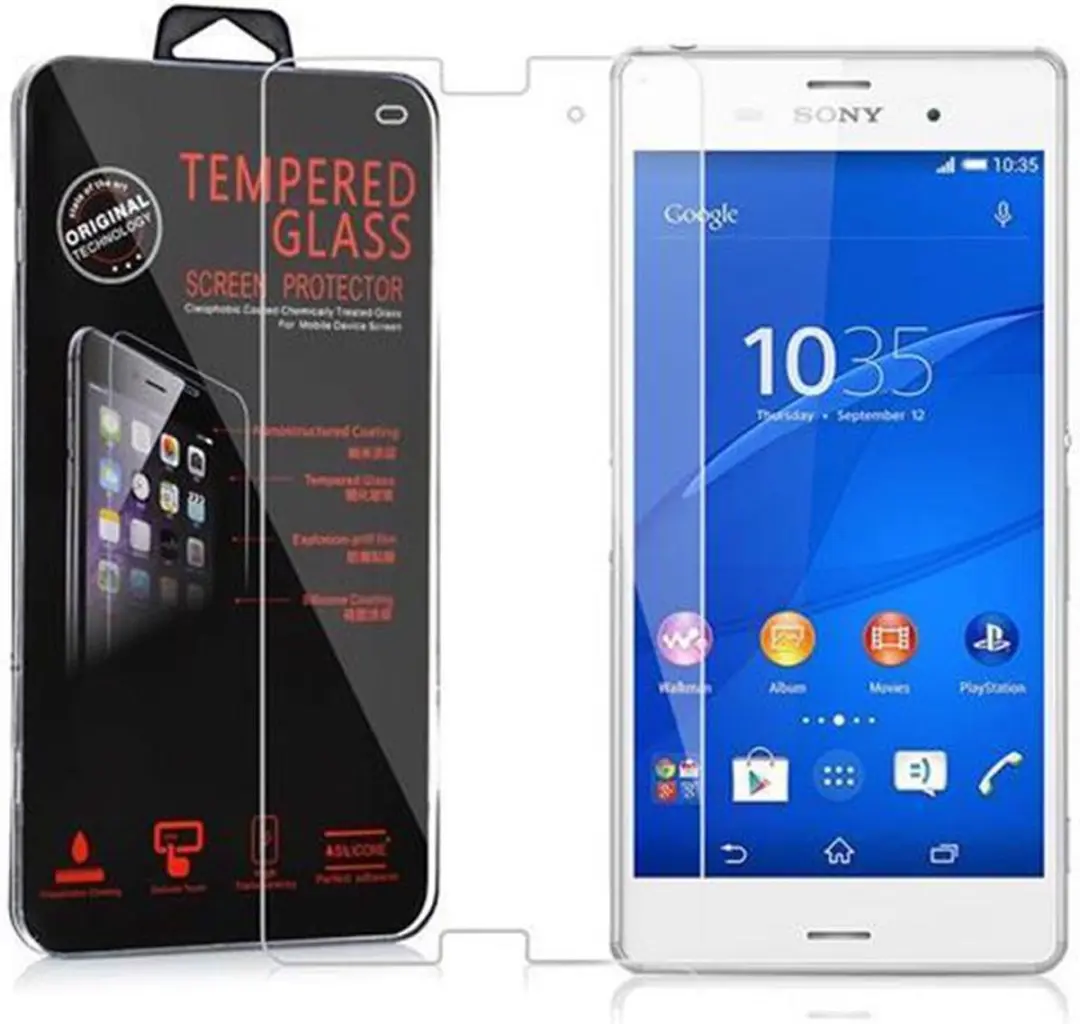 Cadorabo Screenprotector geschikt voor Sony Xperia Z3