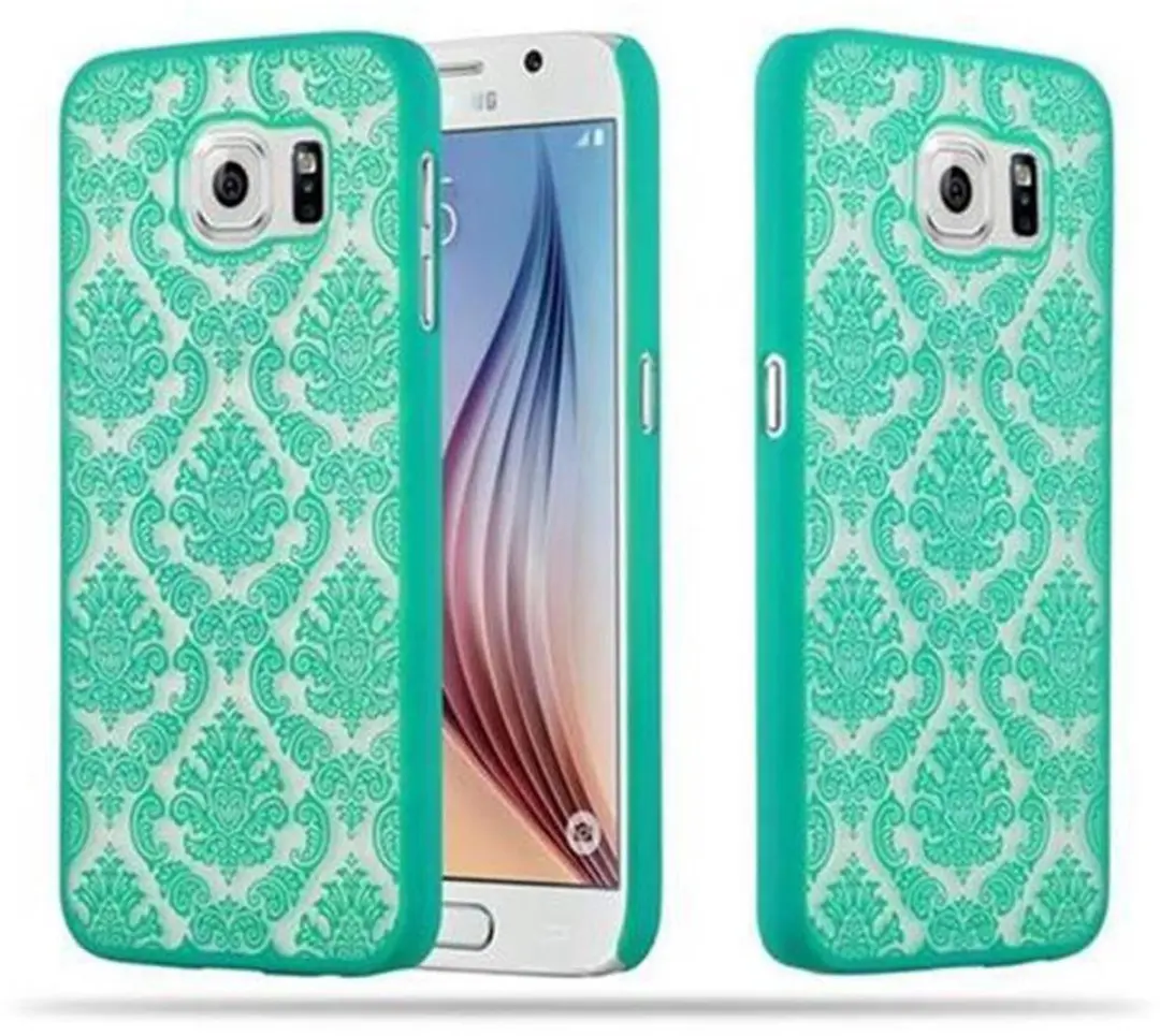 Cadorabo Hoesje geschikt voor Samsung Galaxy S6 in GROEN