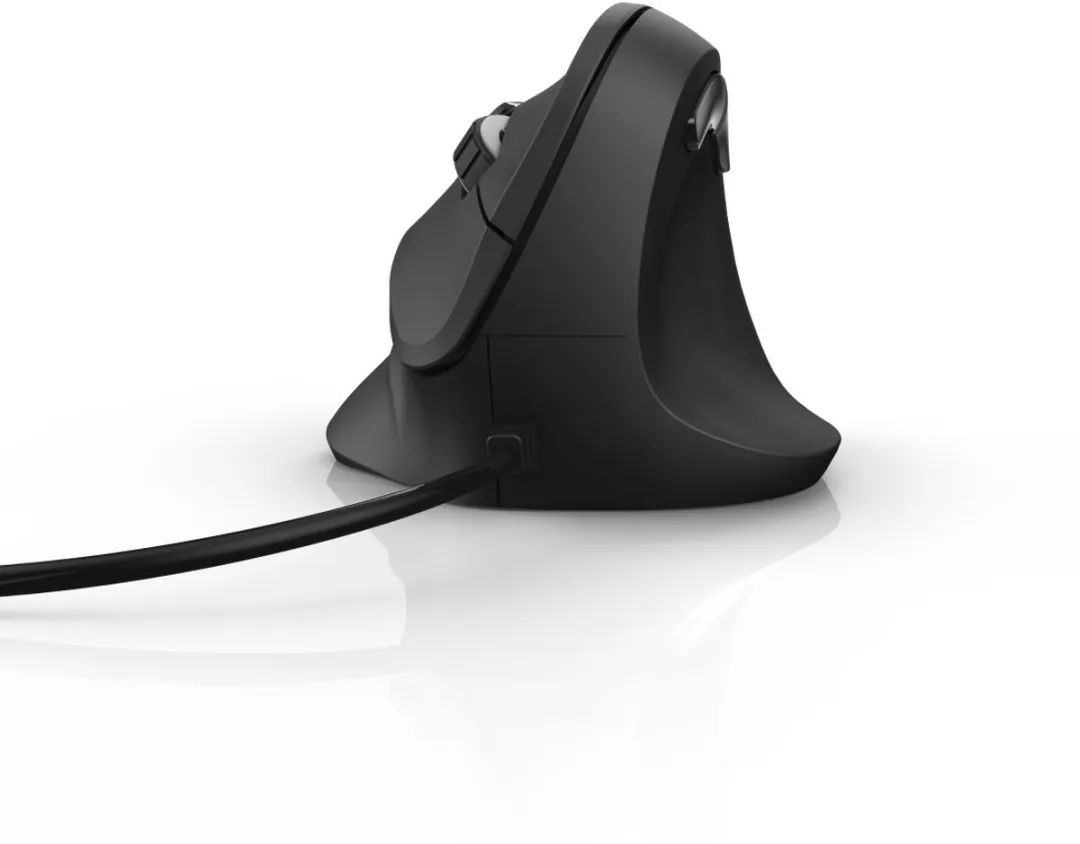 Hama EMC-500 Bedrade Ergonomische Muis - 6 Knoppen - Zwart - afbeelding 6 van 6