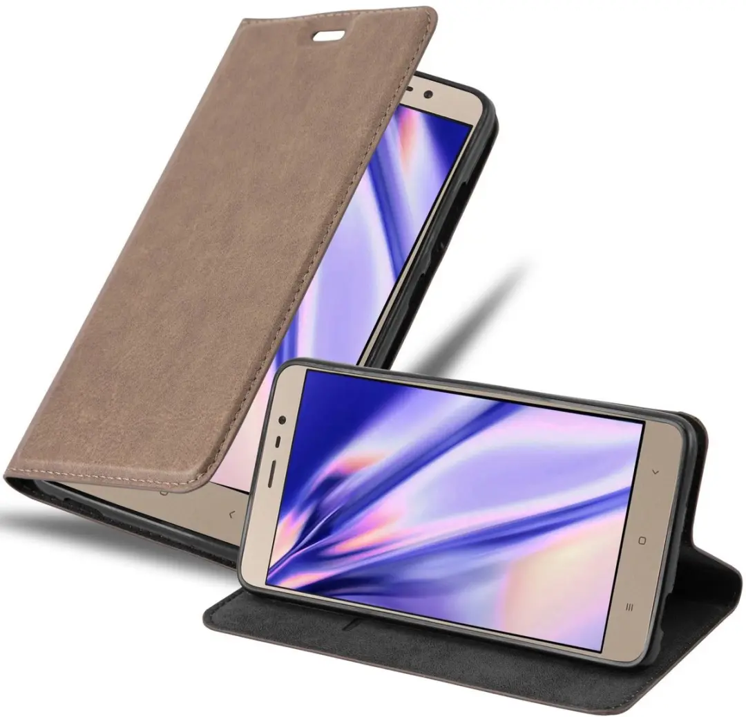 Cadorabo Hoesje geschikt voor Xiaomi RedMi NOTE 4 in KOFFIE BRUIN