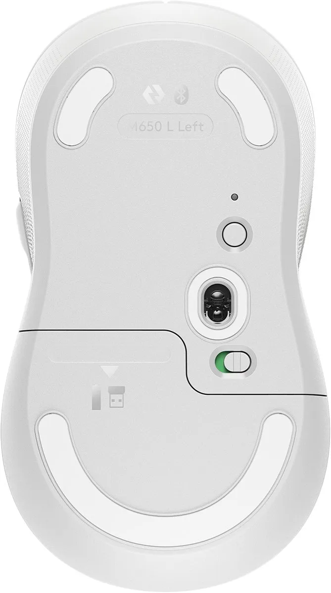 Logitech Signature M650 L Draadloze Muis - Linkshandig - Wit