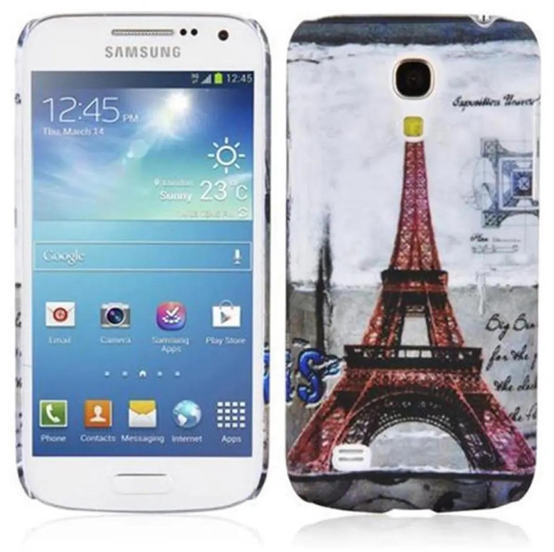 Cadorabo Hoesje geschikt voor Samsung Galaxy S4 MINI met PARIS
