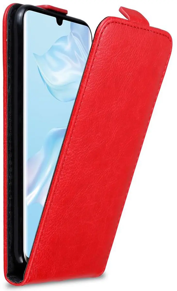 Cadorabo Hoesje geschikt voor Huawei P30 PRO in APPEL ROOD