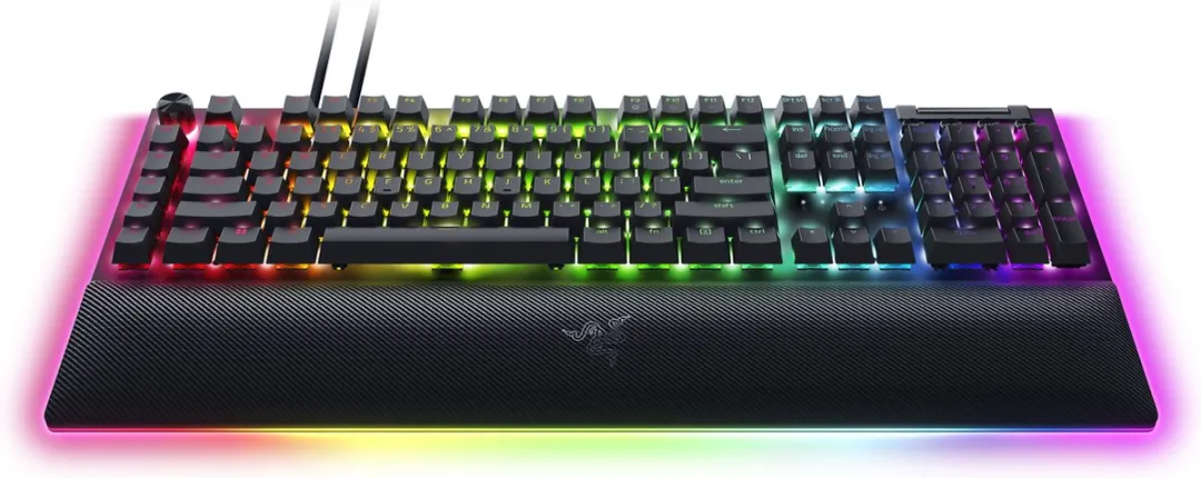 Razer BlackWidow V4 Pro RZ03-04680100-R3M1 Gaming Toetsenbord - Green Switch - Zwart - afbeelding 6 van 6