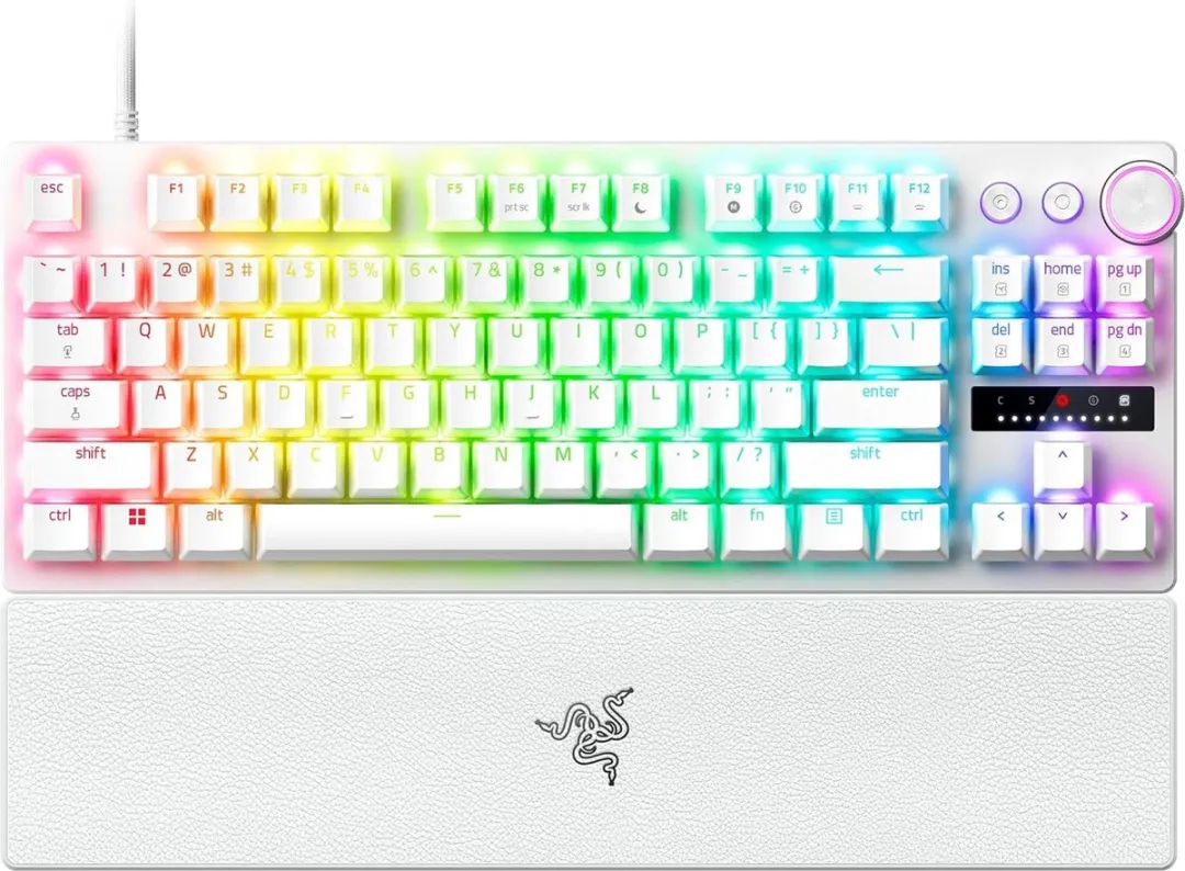 Razer Huntsman V3 Pro TKL Optische Switches Wit