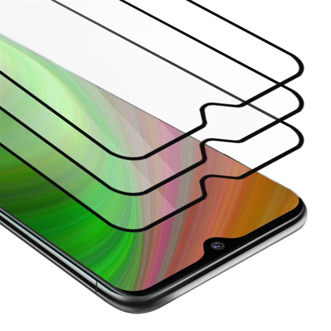 Cadorabo 3x Screenprotector geschikt voor Nokia 7.2 Volledig scherm pantserfolie