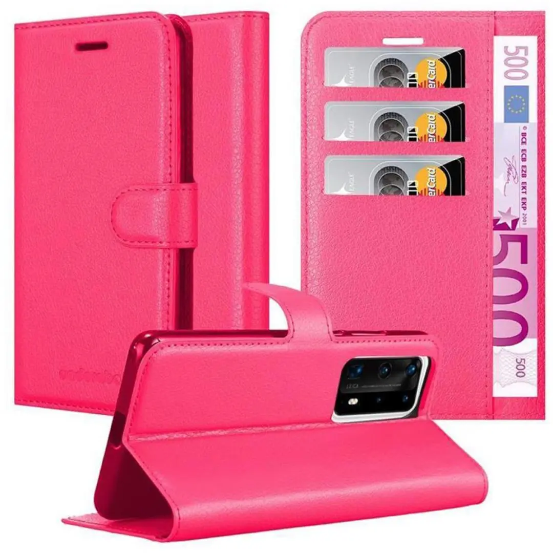 Cadorabo Hoesje geschikt voor Huawei P40 PRO / P40 PRO+ in KERSEN ROZE