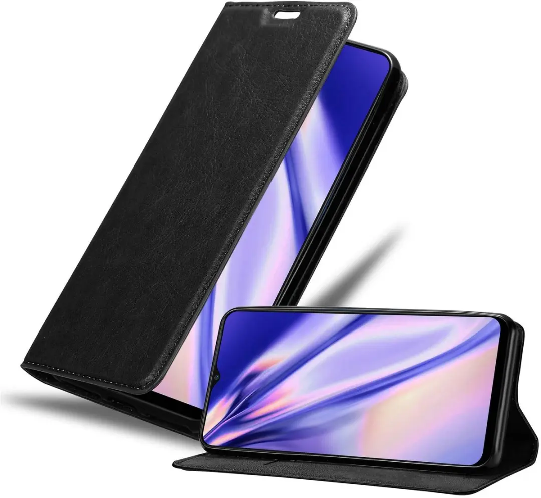 Cadorabo Hoesje geschikt voor Realme 7 PRO in ZWARTE NACHT