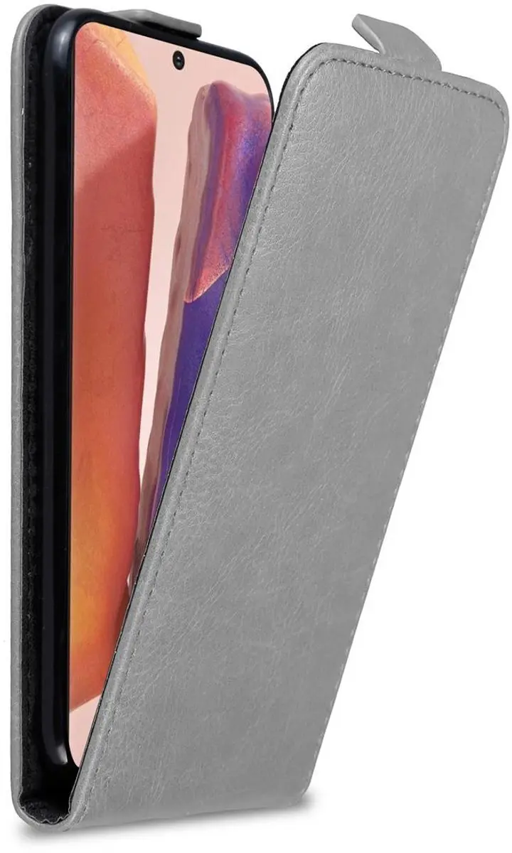 Cadorabo Hoesje geschikt voor Samsung Galaxy NOTE 20 PLUS in TITANIUM GRIJS