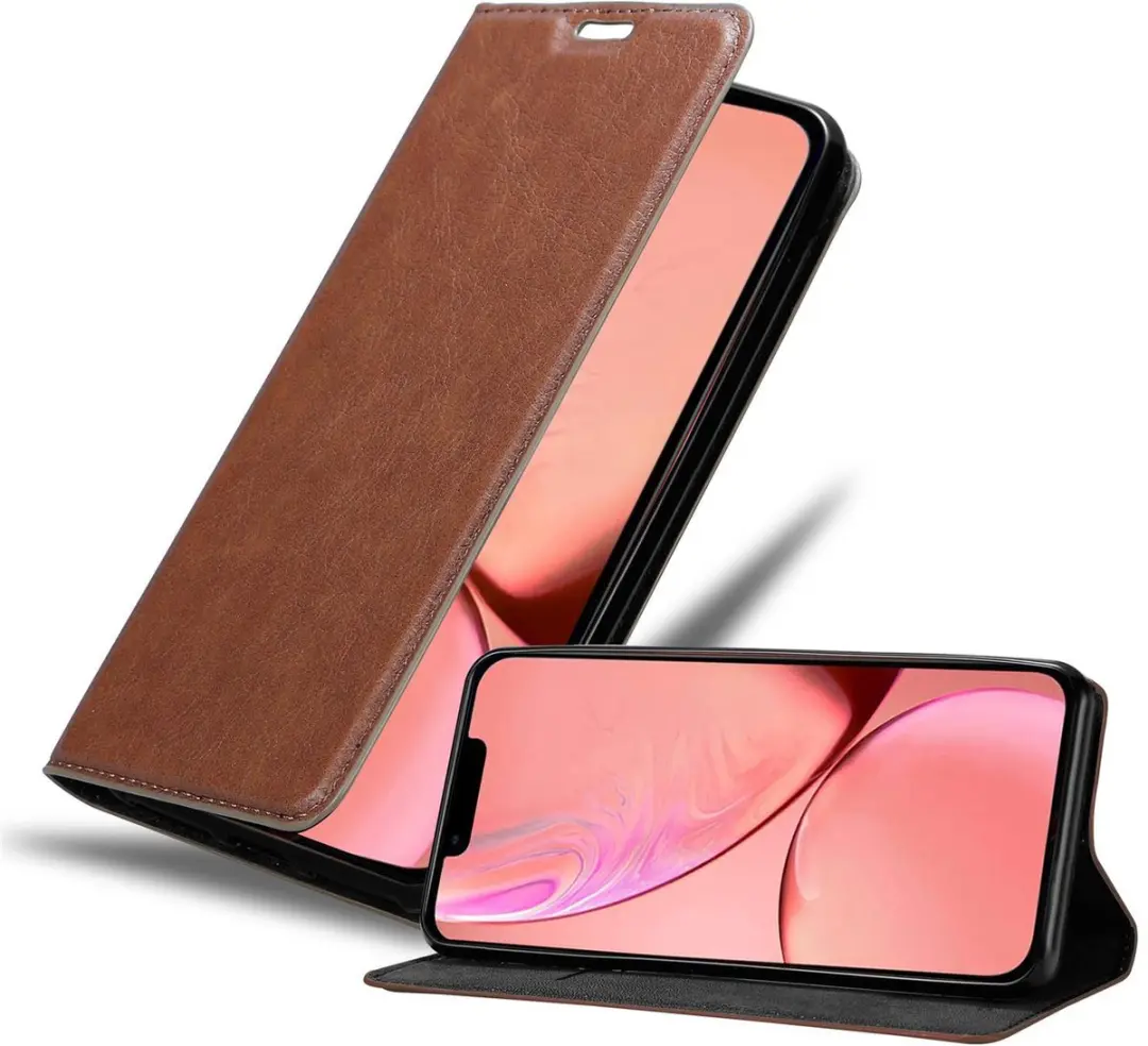 Cadorabo Hoesje geschikt voor Apple iPhone 13 in CAPPUCCINO BRUIN