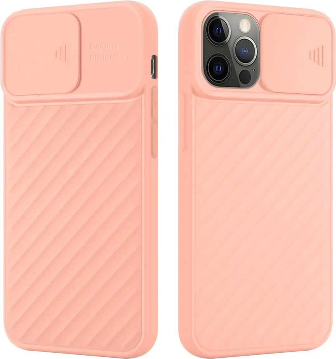 Cadorabo Hoesje geschikt voor Apple iPhone 12 PRO MAX in Mat Roze