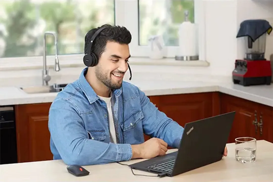 Lenovo 4XD0X88524 Headset - Zwart - afbeelding 6 van 6