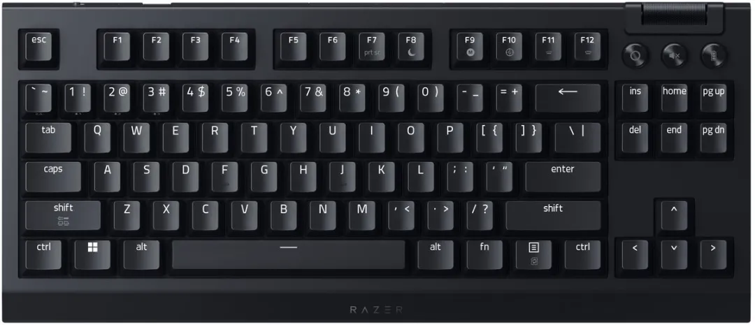 Razer BlackWidow V4 TKL HyperSpeed RZ03-05480100-R3M1 - Zwart - afbeelding 6 van 6