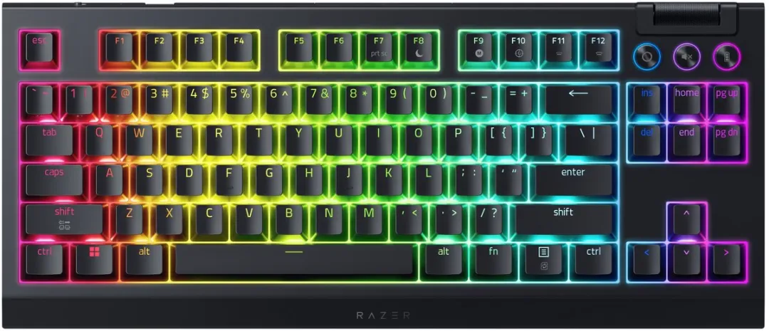 Razer BlackWidow V4 TKL HyperSpeed RZ03-05480100-R3M1 - Zwart
