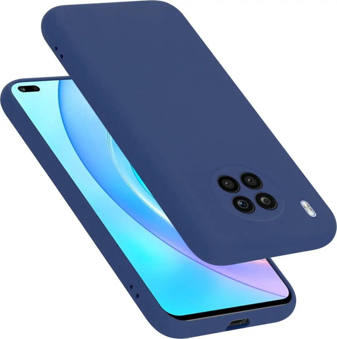Cadorabo Hoesje geschikt voor Honor 50 LITE in LIQUID BLAUW