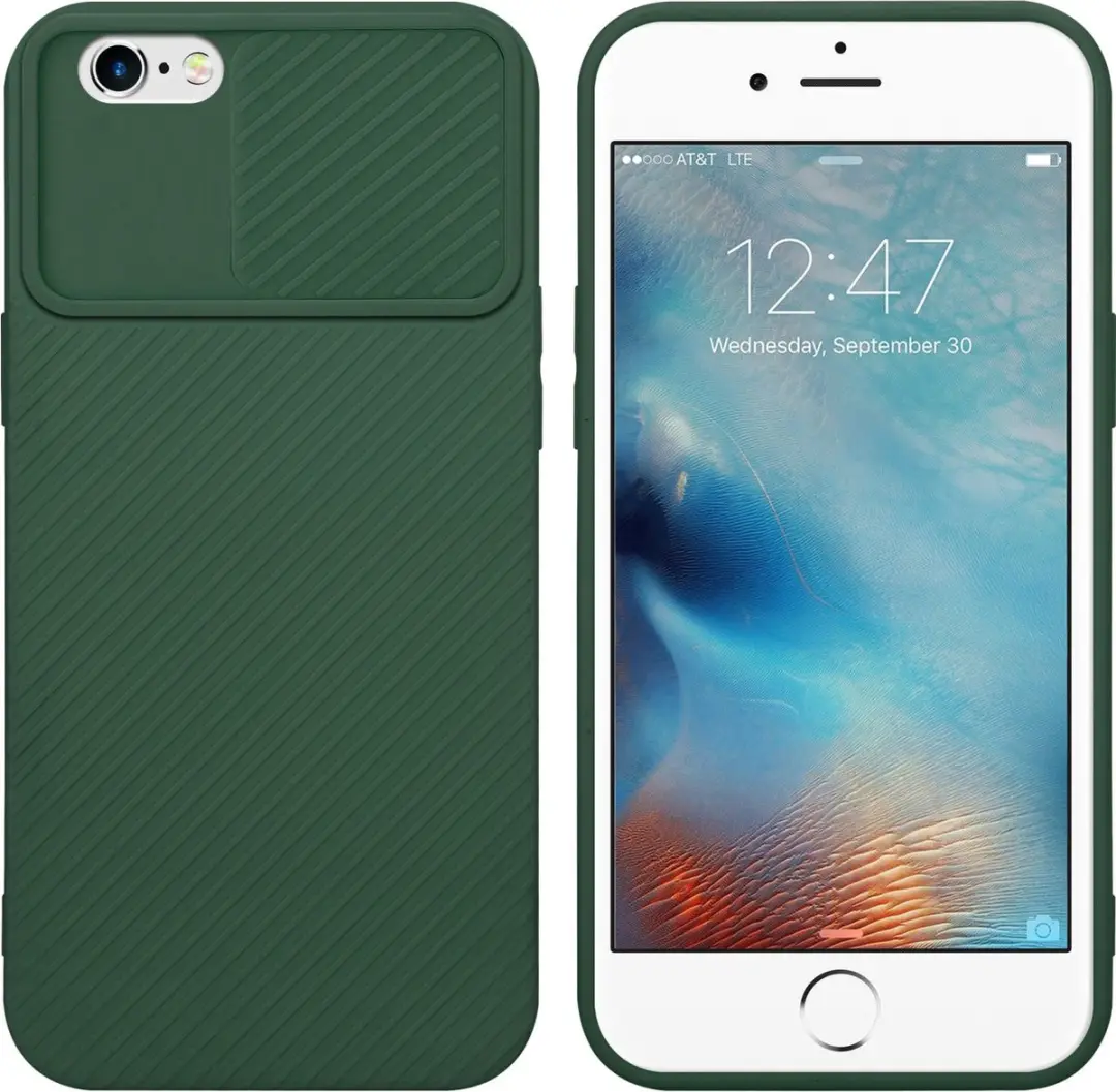 Cadorabo Hoesje geschikt voor Apple iPhone 6 / 6S in Bonbon Groen