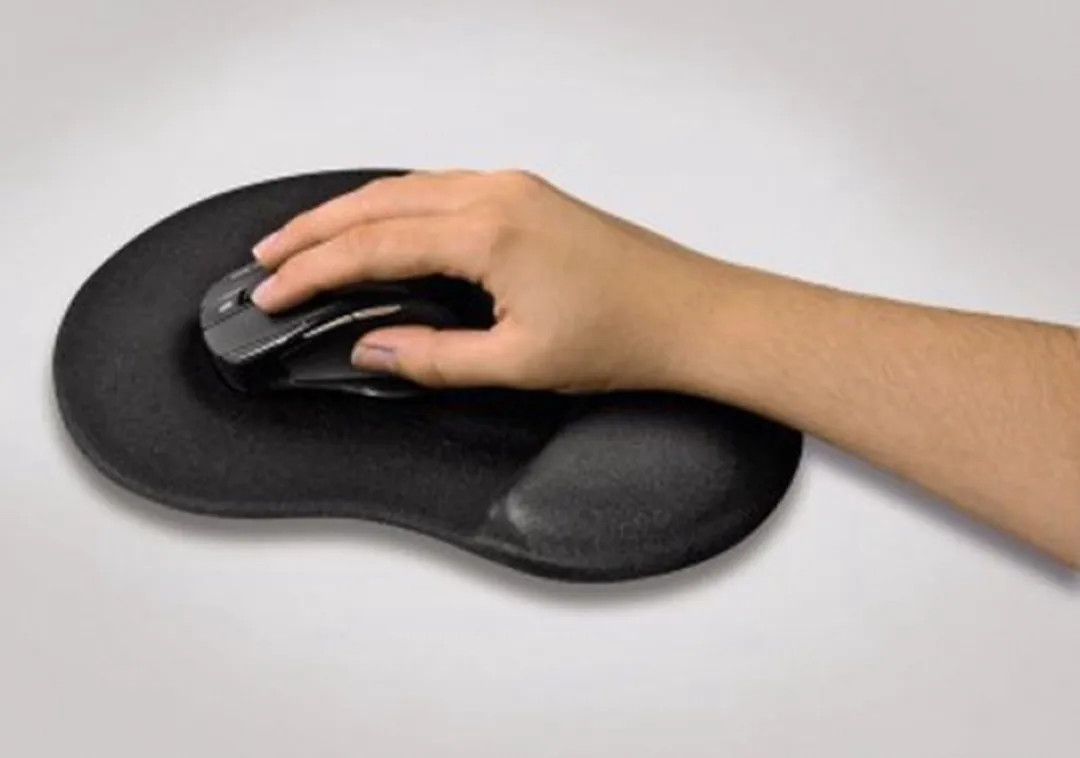 Hama Ergonomisch Muispad - Zwart - afbeelding 6 van 6