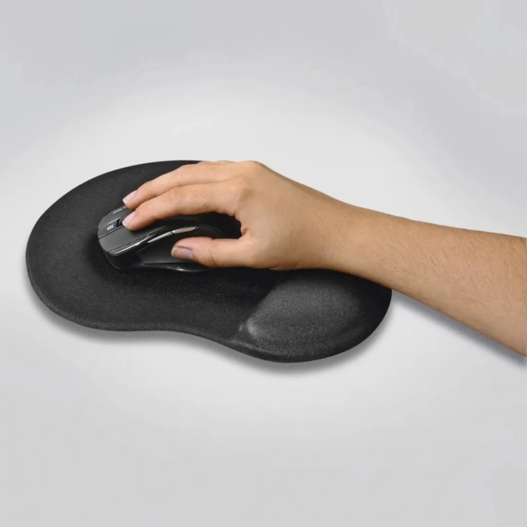 Hama Ergonomisch Muispad - Zwart