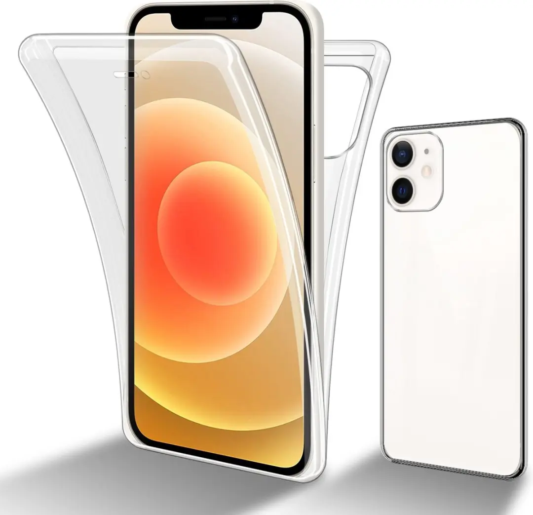 Cadorabo Hoesje geschikt voor Apple iPhone 12 MINI in TRANSPARANT