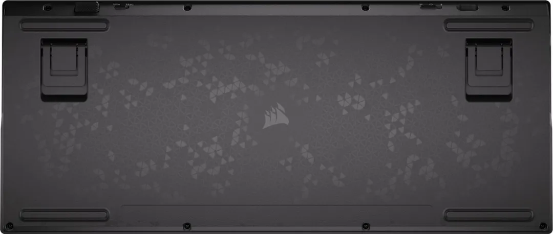 Corsair K65 Plus Draadloos Mechanisch Toetsenbord 75% - RGB – Corsair MLX Red Lineair – US Qwerty - Zwart/Grijs