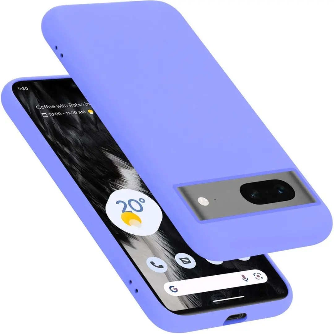 Cadorabo Hoesje geschikt voor Google PIXEL 7 in LIQUID LICHT PAARS