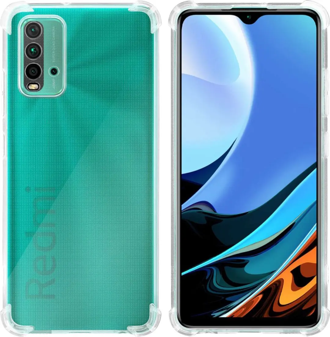 Cadorabo Hoesje geschikt voor Xiaomi RedMi 9T in Doorzichtig