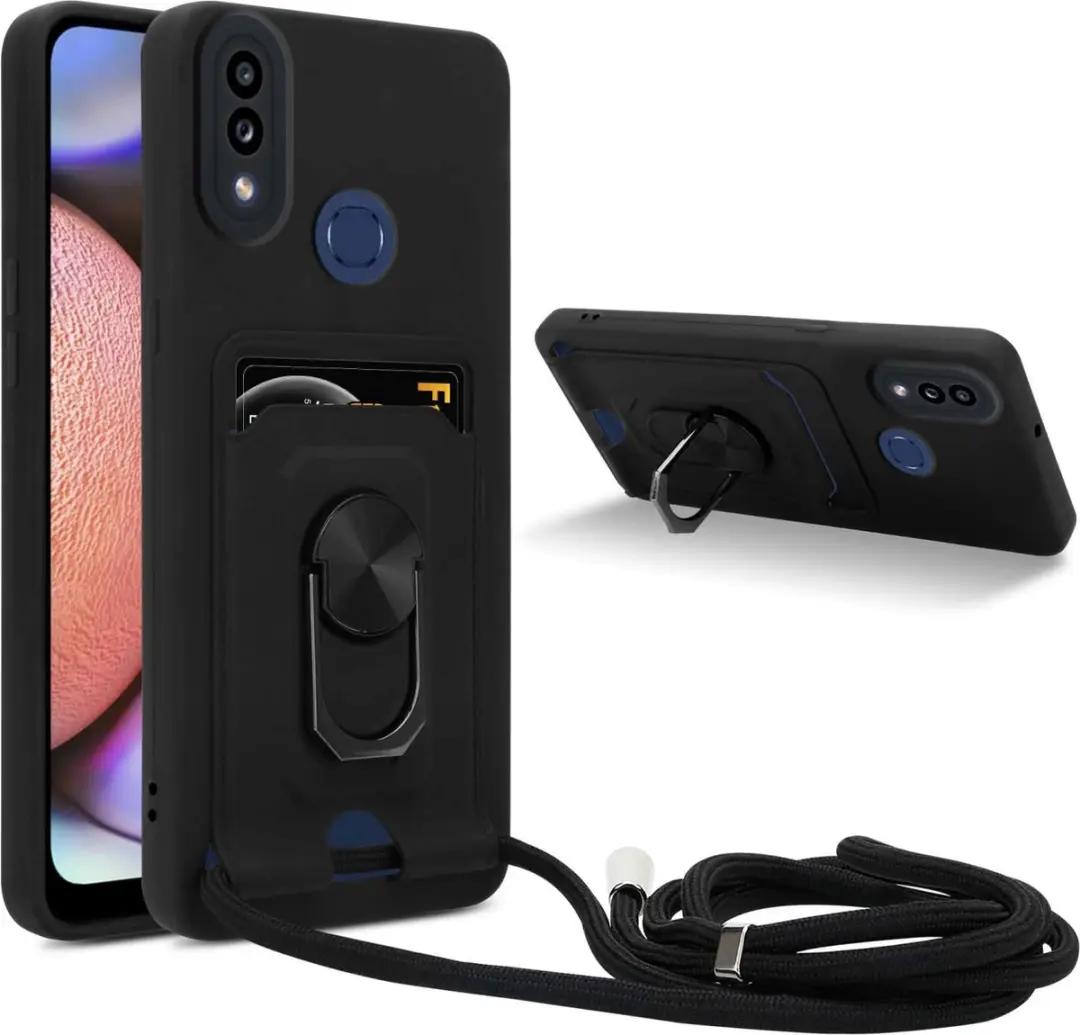 Cadorabo Telefoonketting Hoesje met standfunctie geschikt voor Samsung Galaxy A1