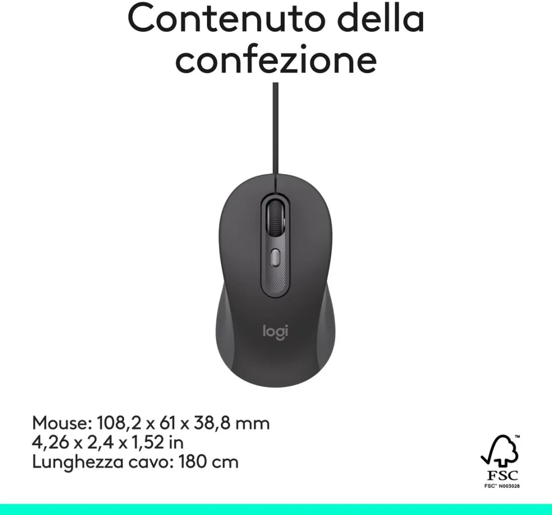 Logitech Muis 910-007511 - 4000 dpi - Grafiet - afbeelding 6 van 6