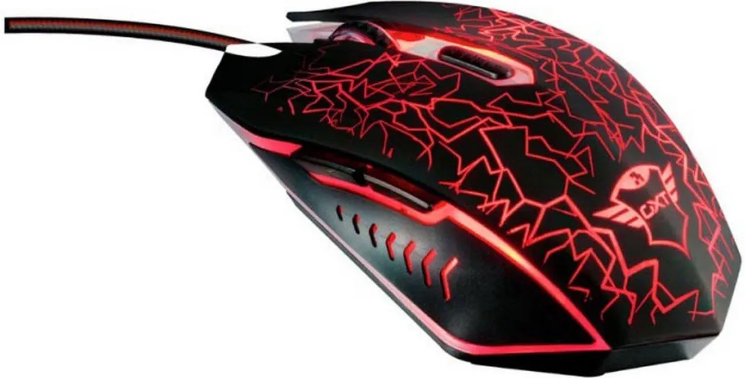 Trust GXT 1180RW Gaming-pakket - Zwart QWERTY Spaans