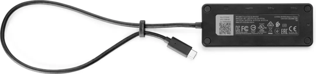 HP USB-C Travel Hub G2 Dockingstation - Zwart