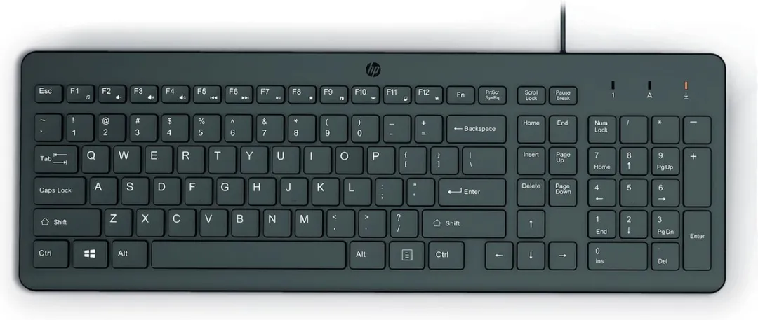 HP 150 Wired Keyboard 664R5AA#ABB - Zwart