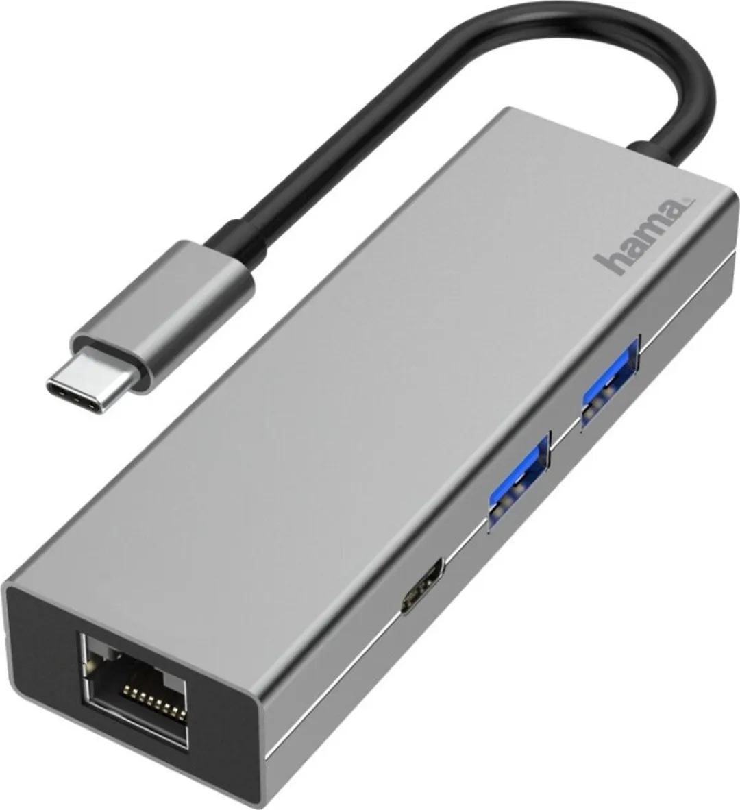 Hama USB-C Multiport Hub 4 Poorten