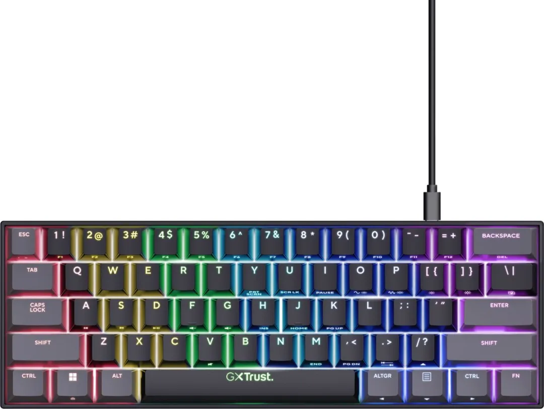 Trust GXT 867 Acira Mechanisch Gamingtoetsenbord
