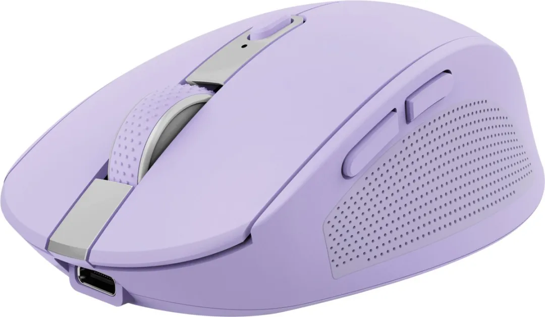 Trust Ozaa Compact 25388 Draadloze Muis - Paars - afbeelding 6 van 6