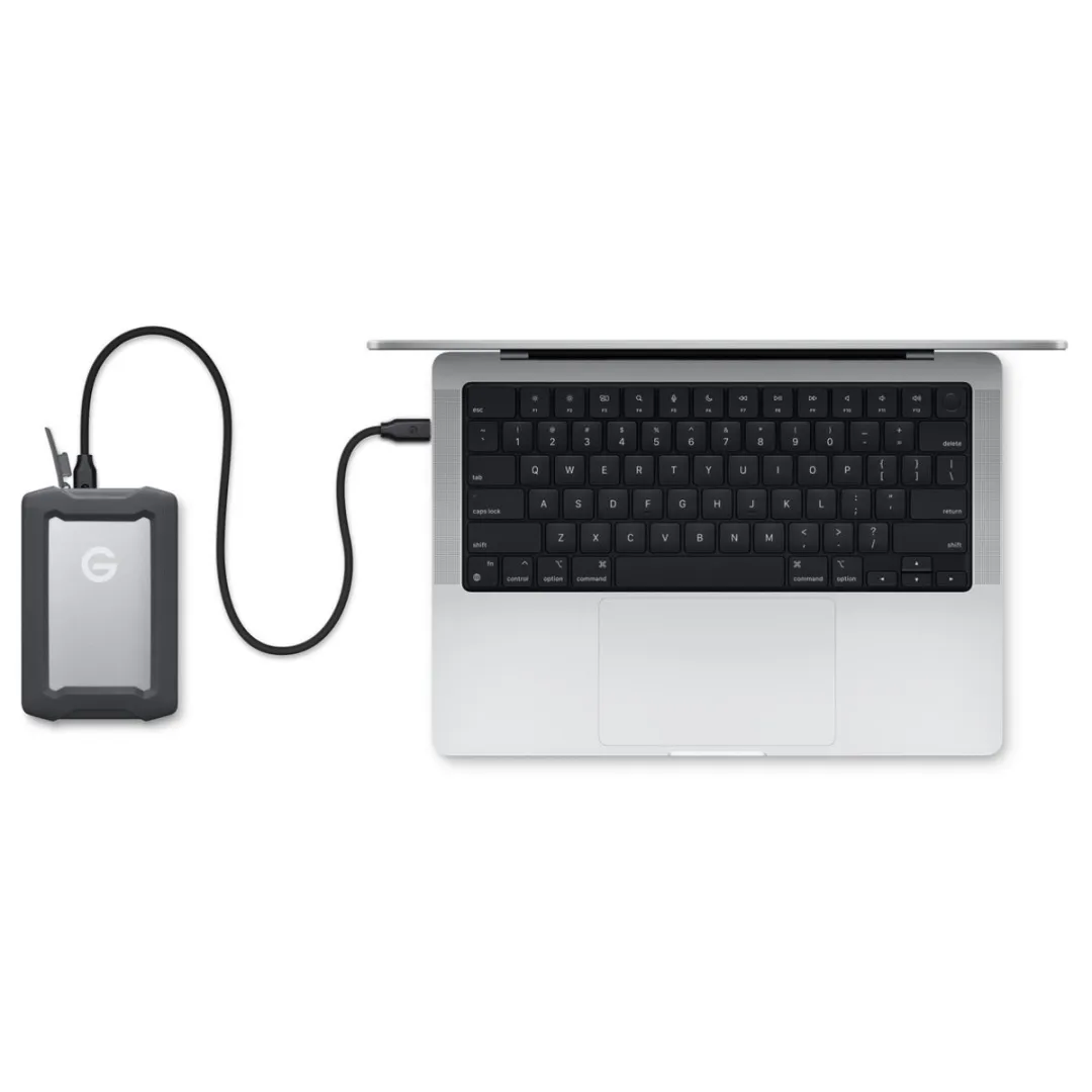 Western Digital G-DRIVE ArmorATD 2TB - Grijs