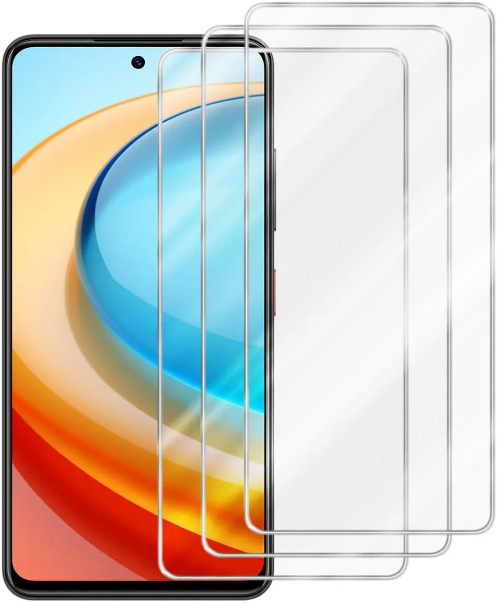 Cadorabo 3x Screenprotector geschikt voor ZTE Blade A75 4G