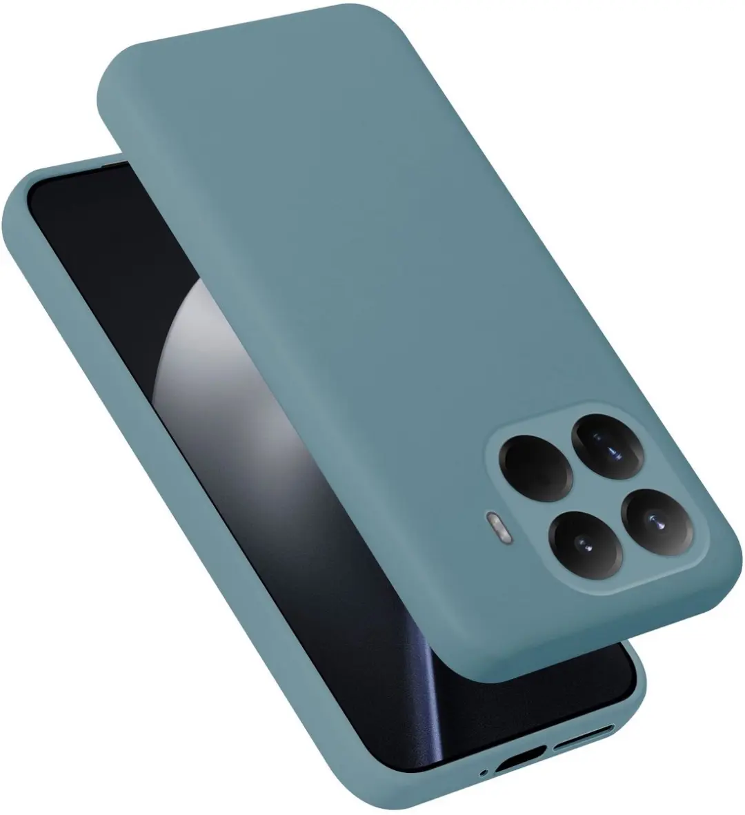 Cadorabo Hoesje geschikt voor Xiaomi 15T Pro Case in Liquid Groen Beschermhoes g