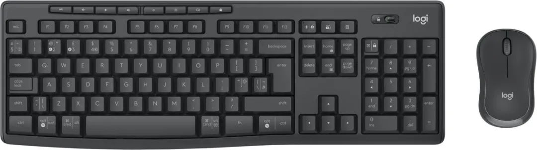 Logitech MK370 Combo Toetsenbord & Muis - Draadloos - QWERTY - Grafiet - afbeelding 6 van 6