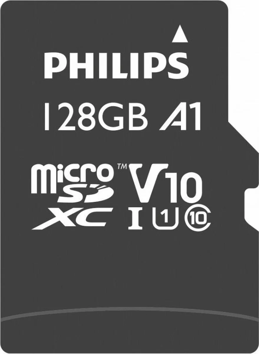 Philips microSDCX FM12MP45B/00 Geheugenkaart 128GB - Class 10 UHS-I U1