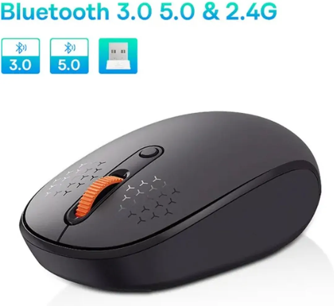 Baseus F01A Draadloze Muis - 250Hz - Zwart