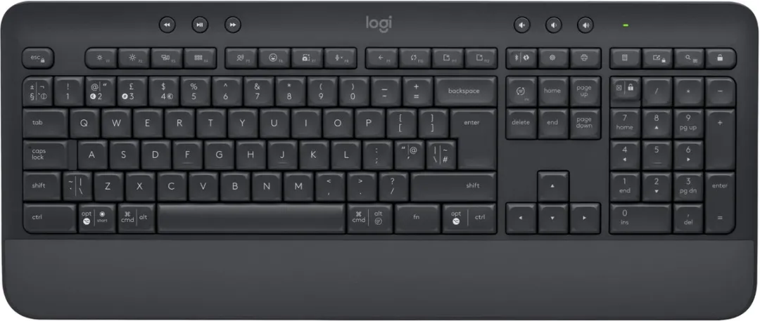 Logitech K650 Signature Toetsenbord - Brits Engels - Grafiet