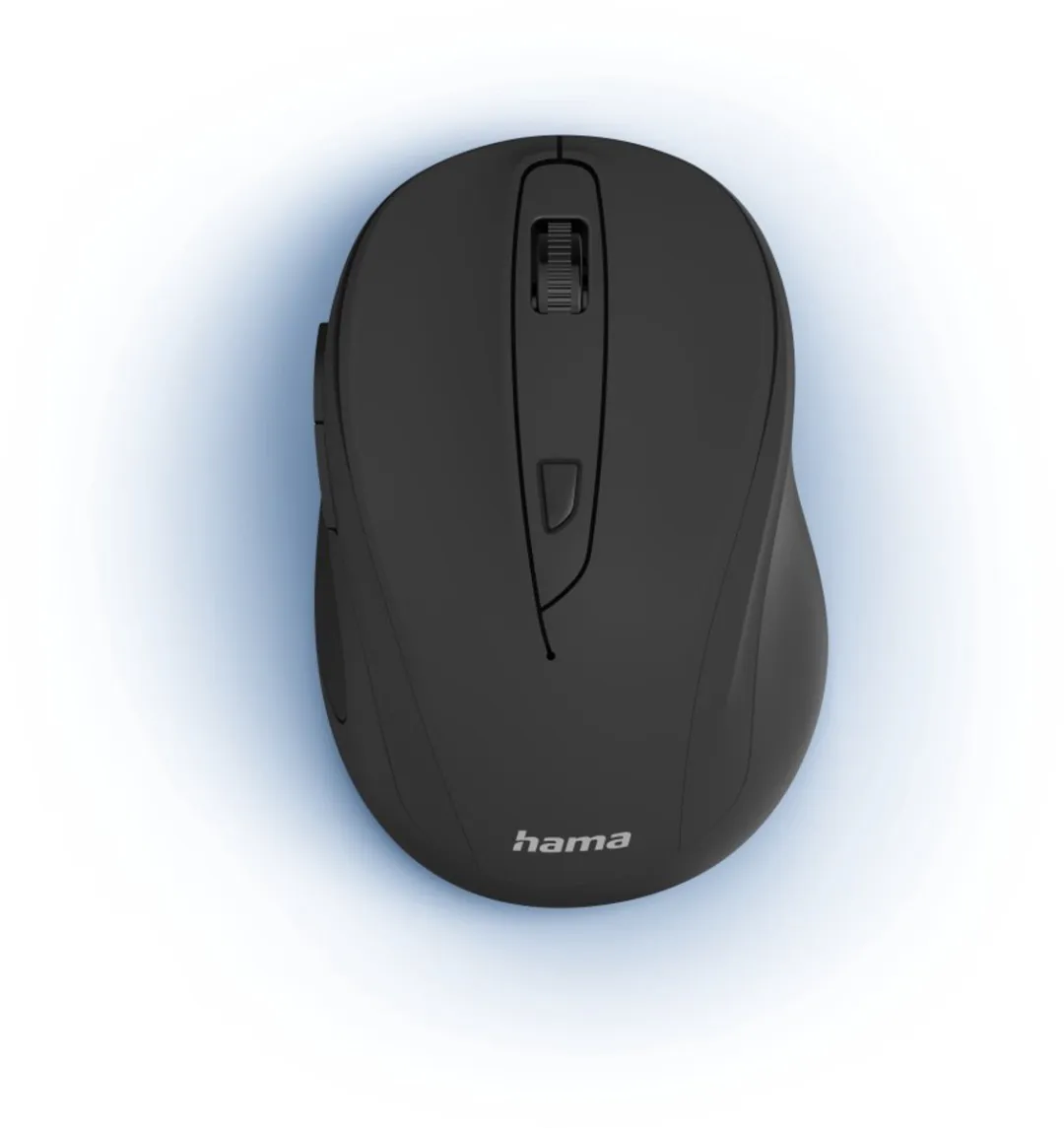 Hama MW-400 V2 Optische Muis - 6 Knoppen - 2.4 GHz - Transparent