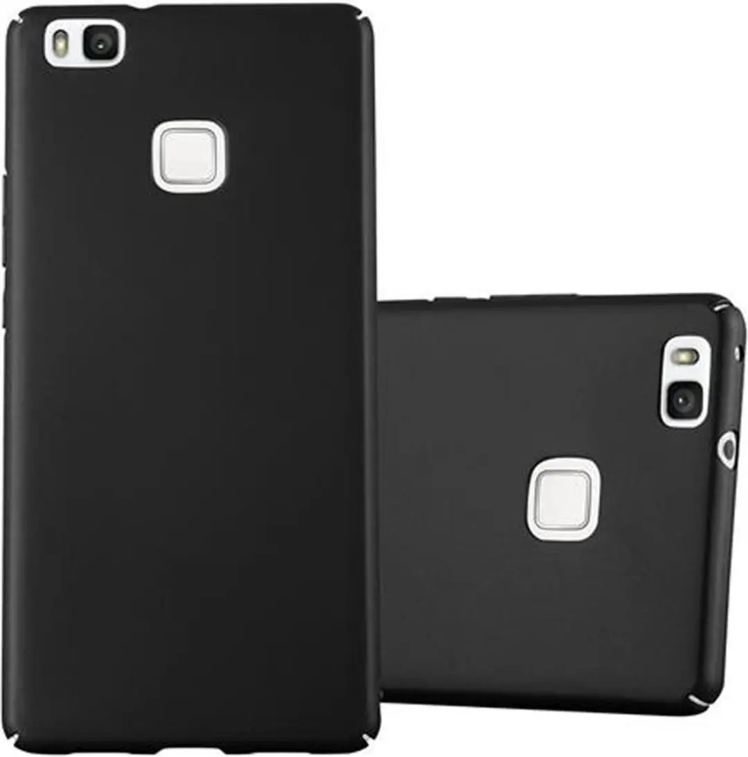 Cadorabo Hoesje geschikt voor Huawei P9 LITE 2016 / G9 LITE in METAAL ZWART