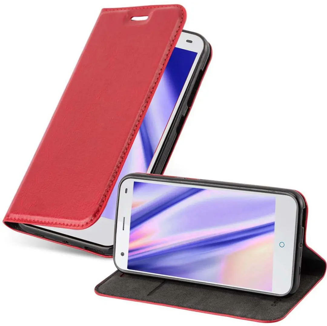 Cadorabo Hoesje geschikt voor ZTE Blade S6 in APPEL ROOD