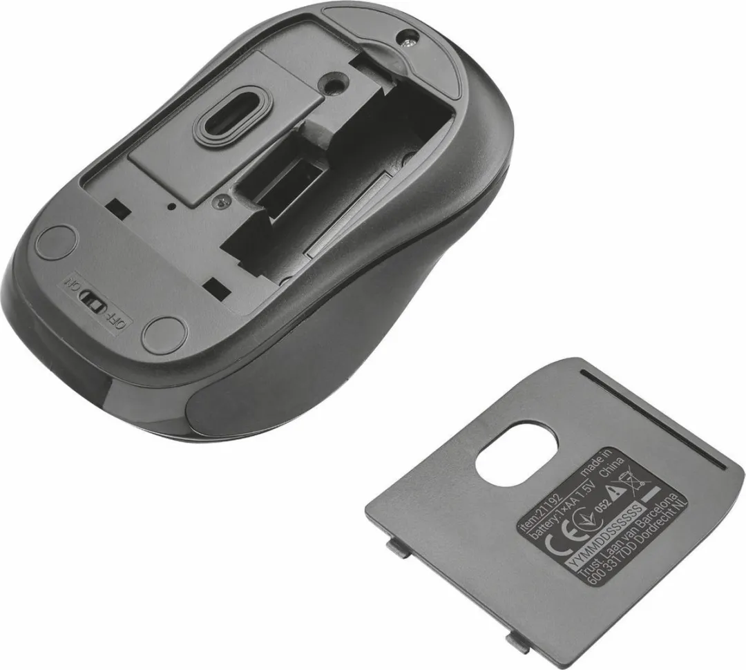 Trust Xani Optical Bluetooth Muis 21192 - Zwart