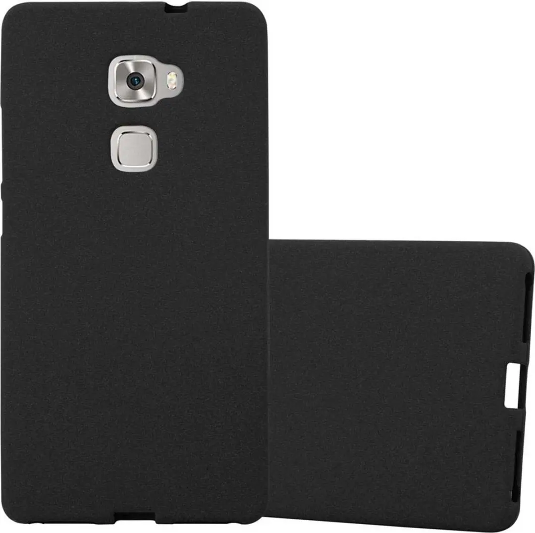 Cadorabo Hoesje geschikt voor Huawei MATE S in FROST ZWART